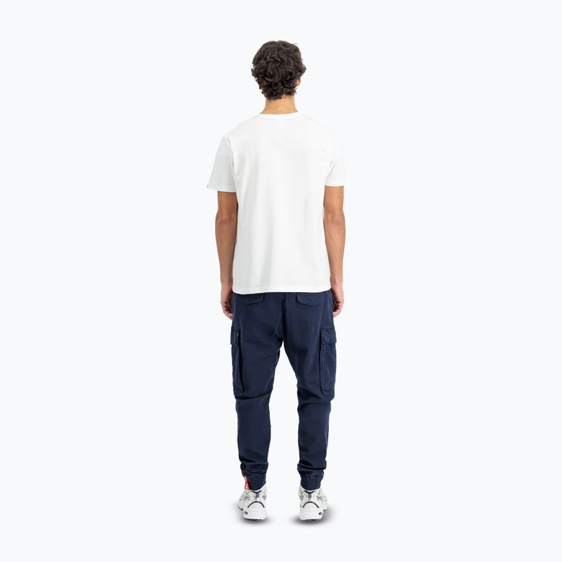 Alpha Industries men's t-shirt Hawaii white 3