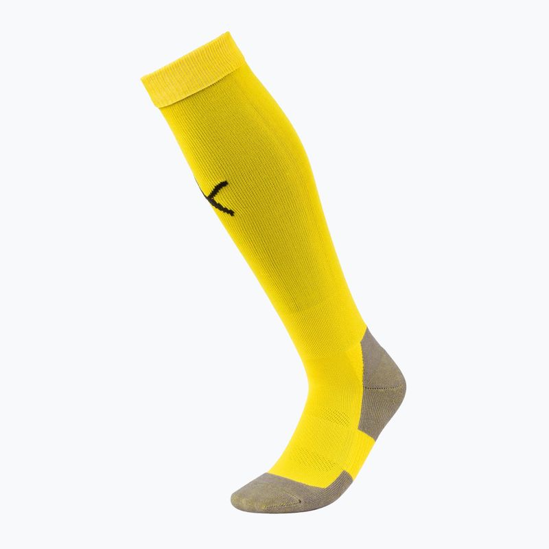 Men's football gaiters PUMA Team Liga Core cyber yellow/puma black