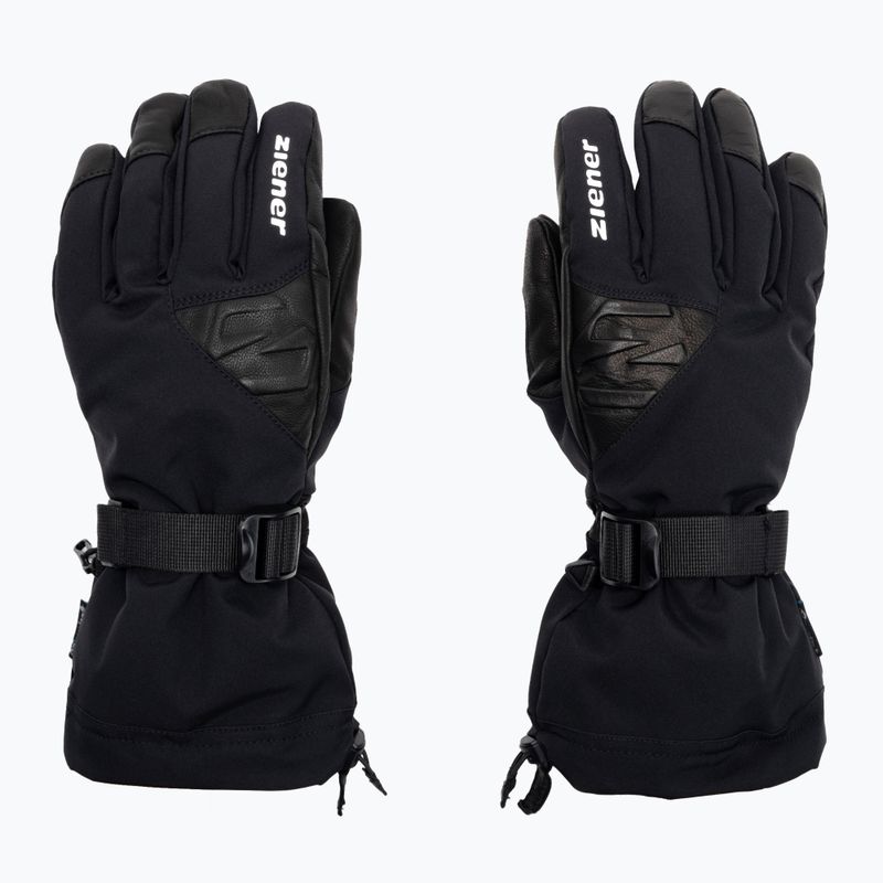 Men's ski glove ZIENER Gofried As Aw black 801043.12 4