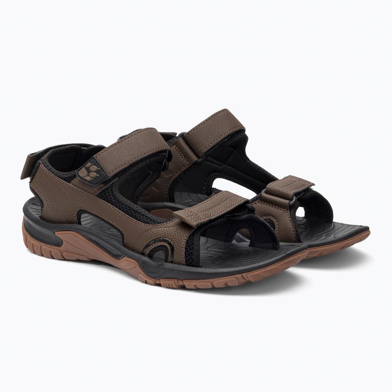 Jack Wolfskin Lakewood Cruise brown men's trekking sandals 4019011 4