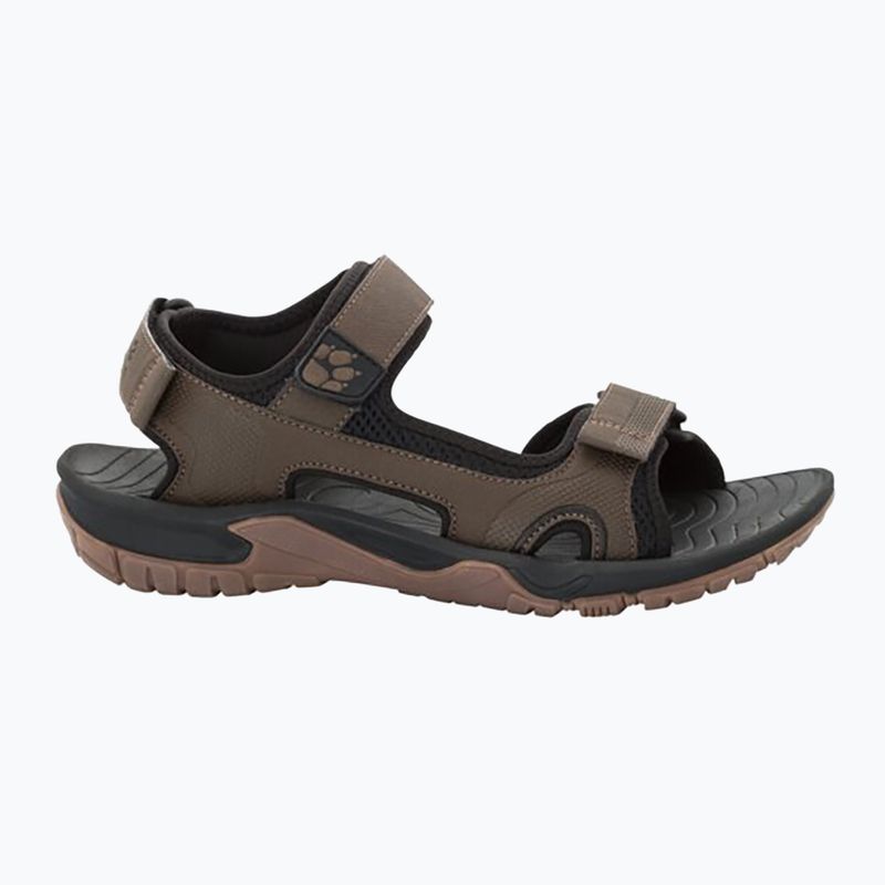 Jack Wolfskin Lakewood Cruise brown men's trekking sandals 4019011 11