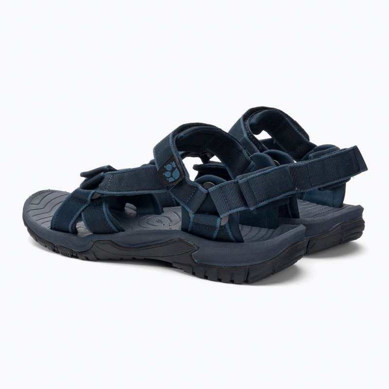 Jack Wolfskin Lakewood Ride men's hiking sandals navy blue 4019021 3