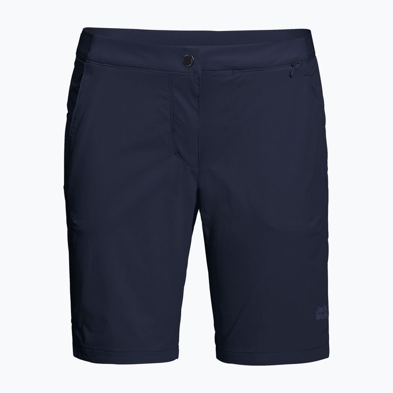Jack Wolfskin Hilltop Trail women's trekking shorts navy blue 1505461_1910 8