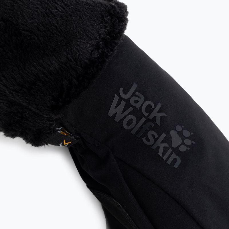 Jack Wolfskin women's trekking gloves Stormlock Highloft black 1907831_6000_004 4