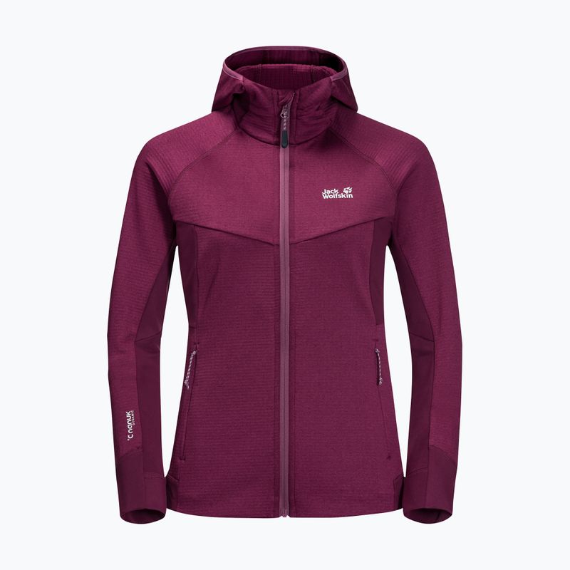 Jack Wolfskin women's Hydro Grid Fleece sweatshirt pink 1709911 7