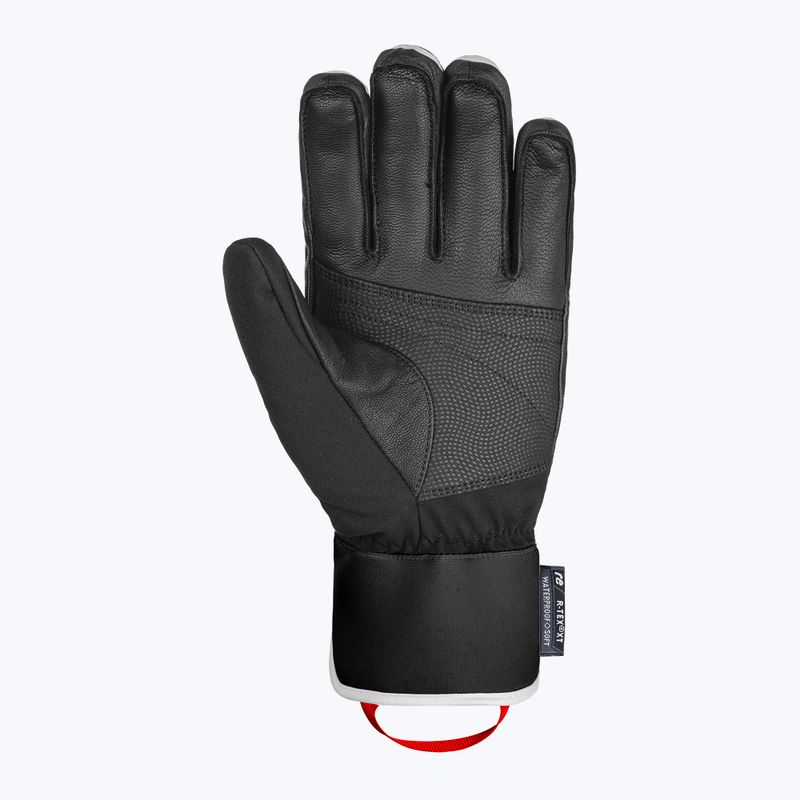 Gloves Reusch Mastery black/white/fire red 4