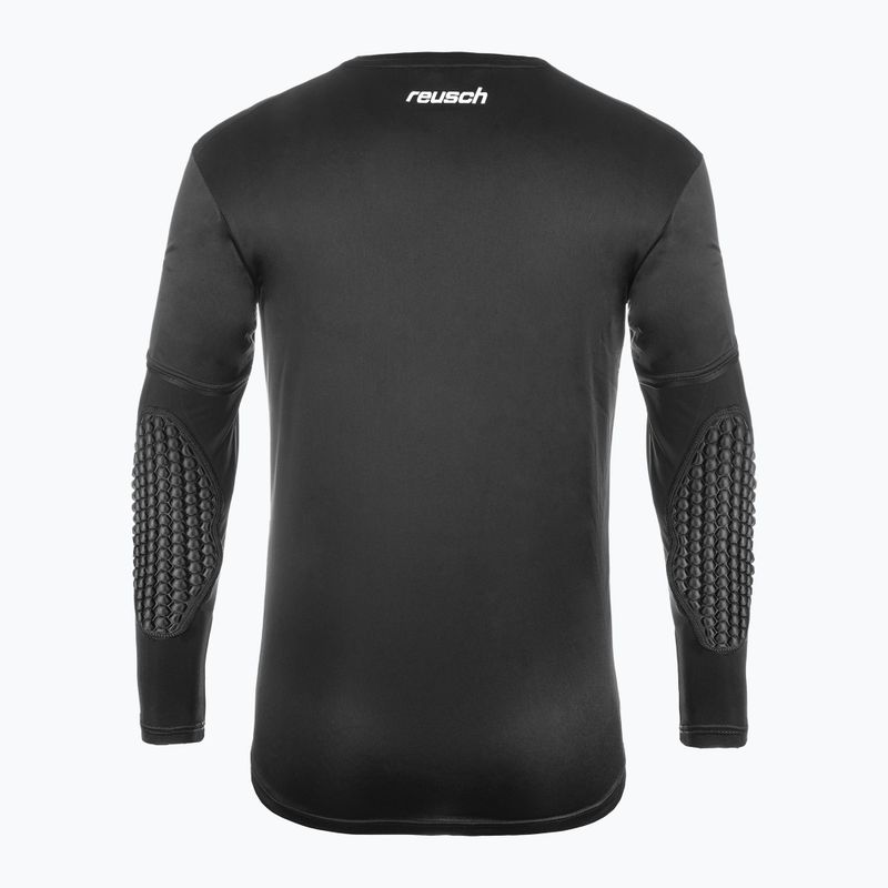 Men's goalkeeper jersey Reusch Goalkeeping Jersey Padded black/white 2
