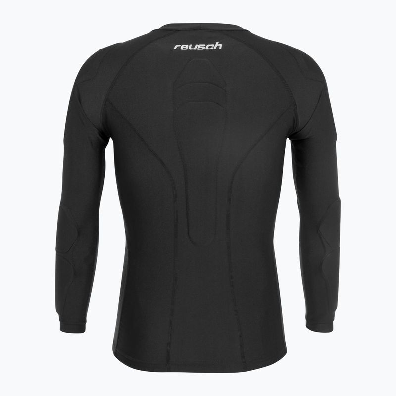 Men's goalkeeper jersey Reusch Compression Shirt Padded black 2