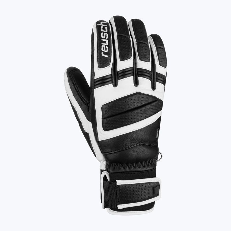 Ski gloves Reusch Master Pro black/white 2