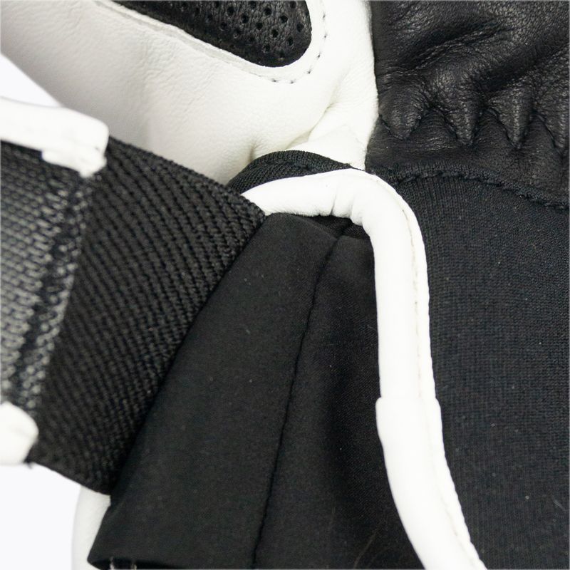 Ski gloves Reusch Master Pro black/white/safety yellow 9