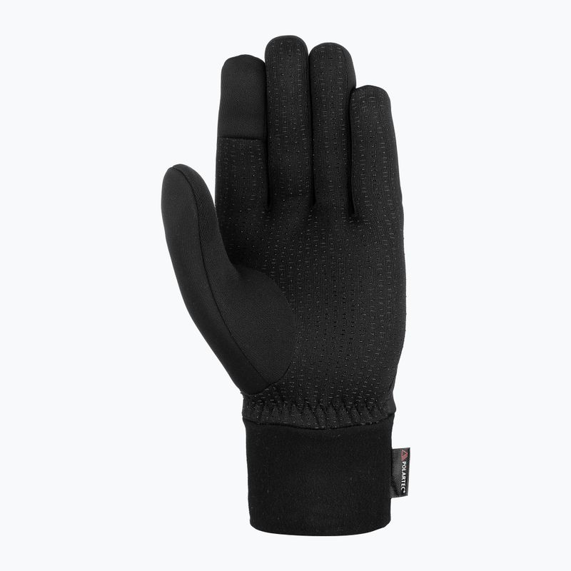 Ski gloves Reusch Garhwal Hybrid Touch-Tec black/silver 4