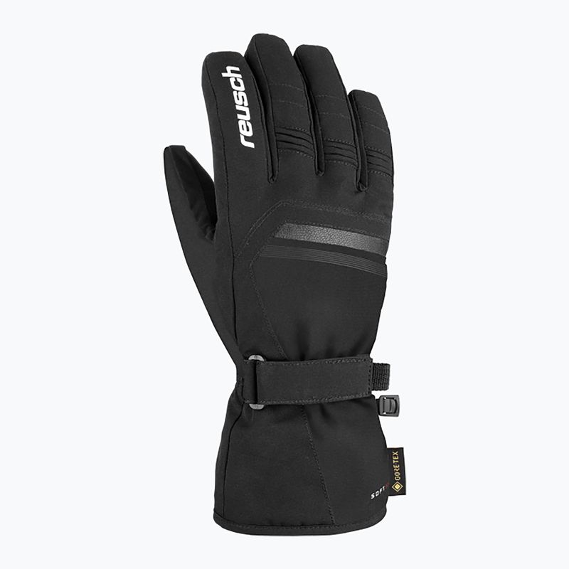 Reusch Stanley Gtx black/white ski gloves 5