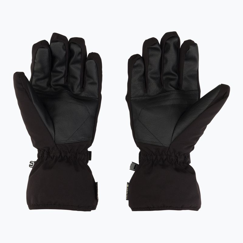 Reusch Stanley Gtx black/white ski gloves 2