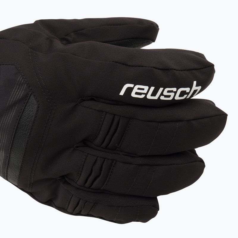 Reusch Stanley Gtx black/white ski gloves 4