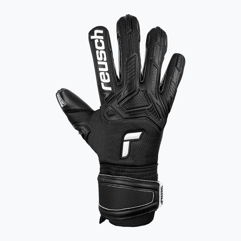 Reusch Attrakt Freegel Infinity Finger Support Goalkeeper Gloves black 5270730-7700 6