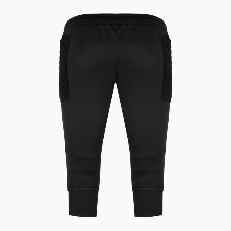 Reusch children's goalkeeper trousers Contest 3/4 Short Advance Junior black/silver 2