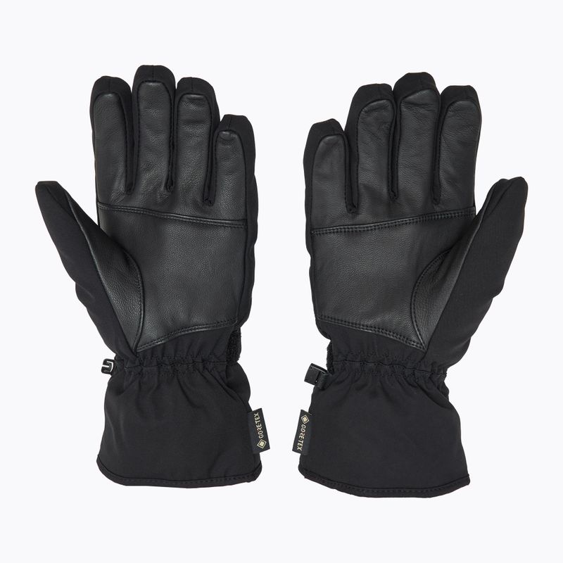 Reusch Morris GORE-TEX ski gloves black/white 2