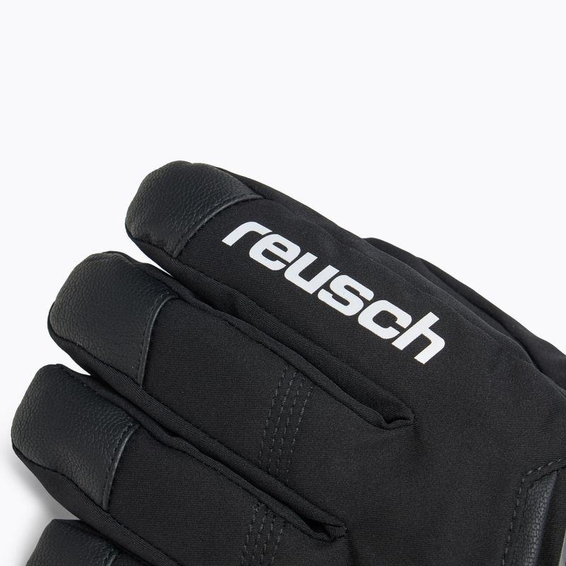 Reusch Morris GORE-TEX ski gloves black/white 4