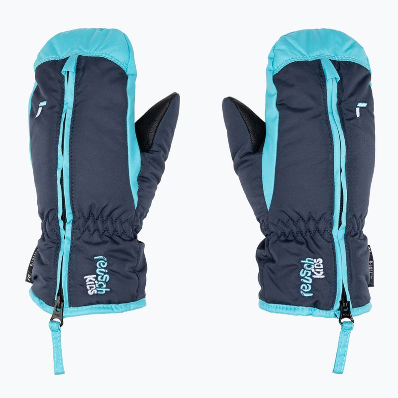 Reusch Ben Mitten children's ski gloves dress blue/bachelor button 3