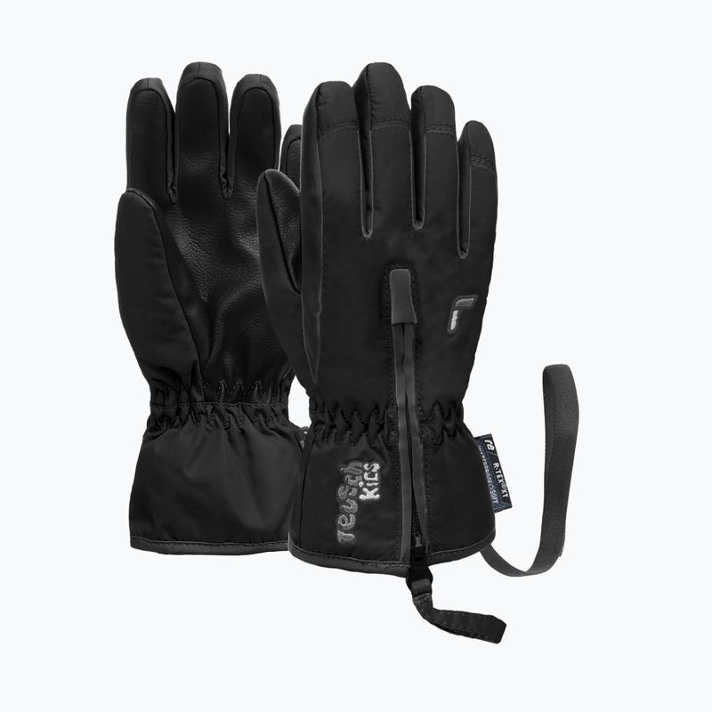 Children's ski gloves Reusch Ben black 2