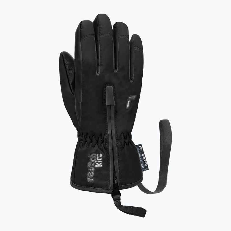 Children's ski gloves Reusch Ben black 3