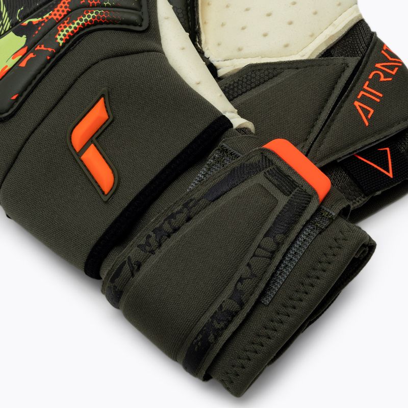 Reusch Attrakt Speedbump Ortho-Tec goalkeeper gloves green 5370078-5556 5