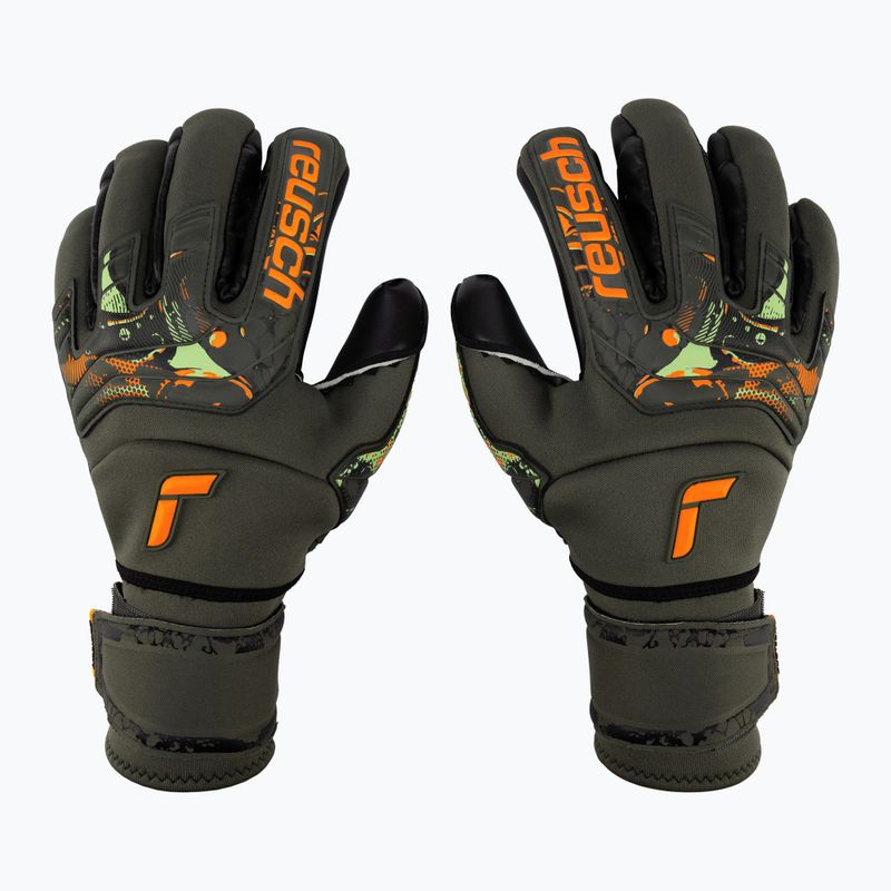 Reusch Attrakt Duo Ortho-Tec goalkeeper's gloves 5370050-5555