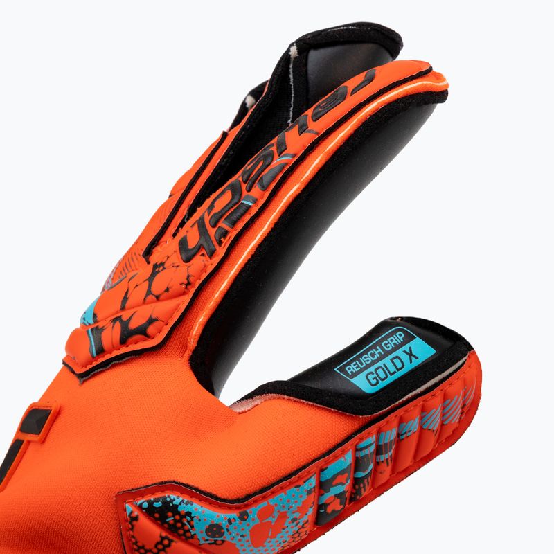 Reusch Attrakt Gold X Evolution Cut goalkeeper gloves red 5370964-3333 3