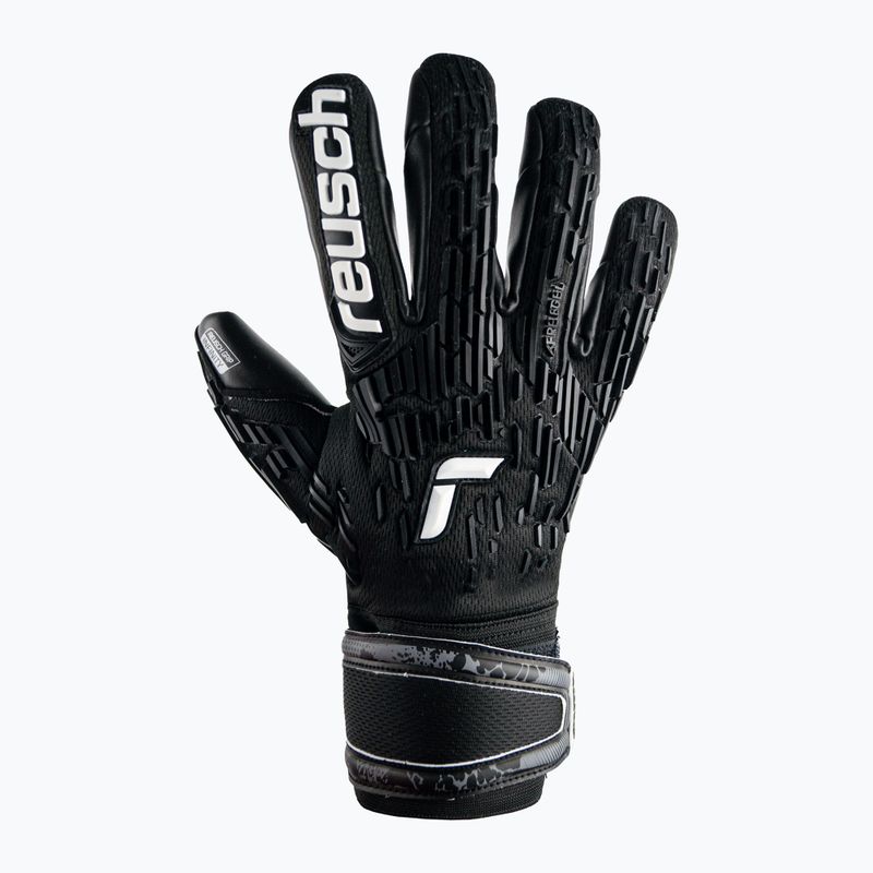Reusch Attrakt Freegel Gold X green goalkeeper's gloves 5370935-5556 4