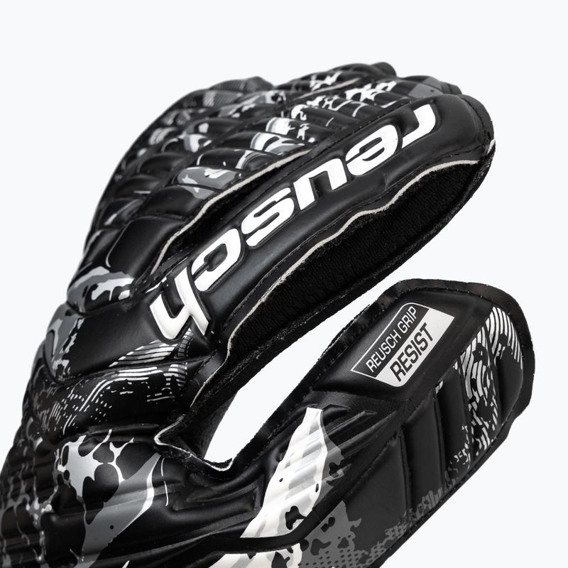Reusch Attrakt Resist goalkeeper gloves black 5370615-7700 3