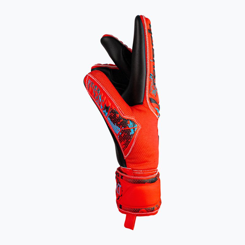 Reusch Attrakt Grip Evolution Finger Support Junior children's goalkeeper gloves red 5372820-3333 6