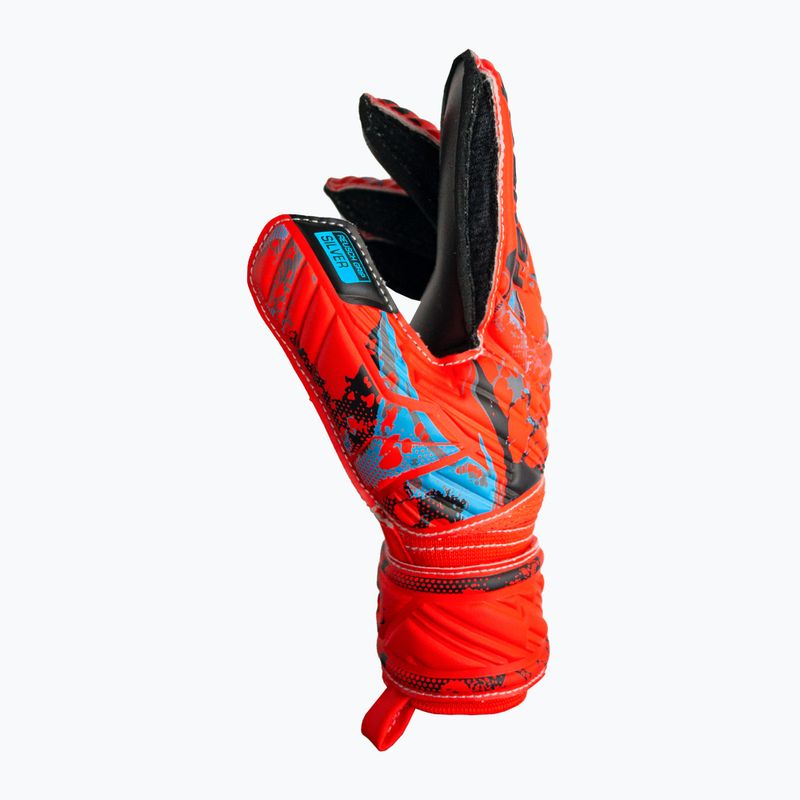Reusch Attrakt Silver Junior children's goalkeeper gloves red 5372215-3333 6