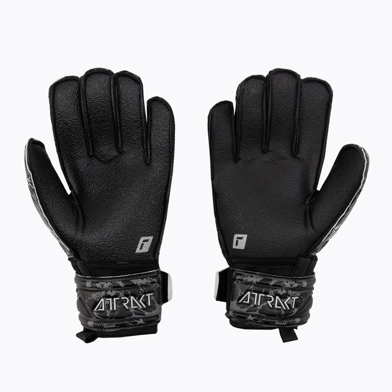 Reusch Attrakt Resist Finger Support Goalkeeper Gloves black 5370610-7700 2