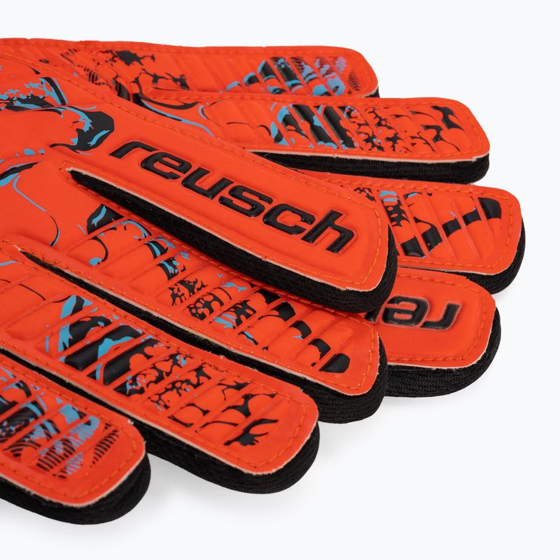 Reusch Attrakt Starter Solid goalkeeper gloves in red 5370514-3334 4
