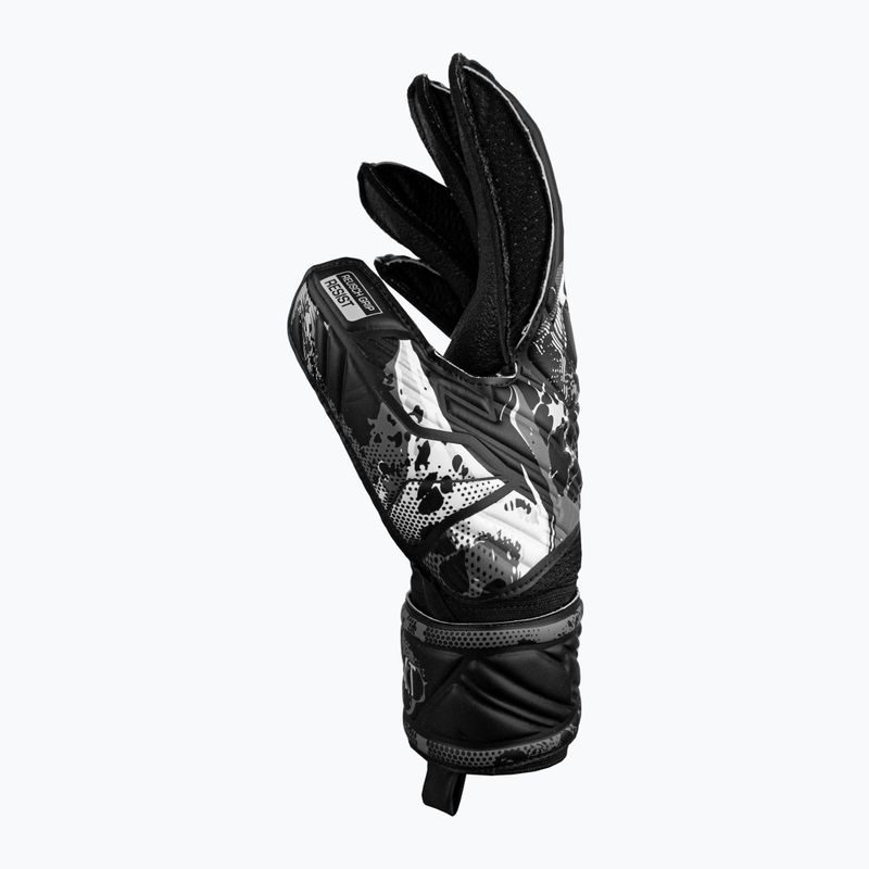Reusch Attrakt Resist Junior children's goalkeeper gloves black 5372615-7700 6