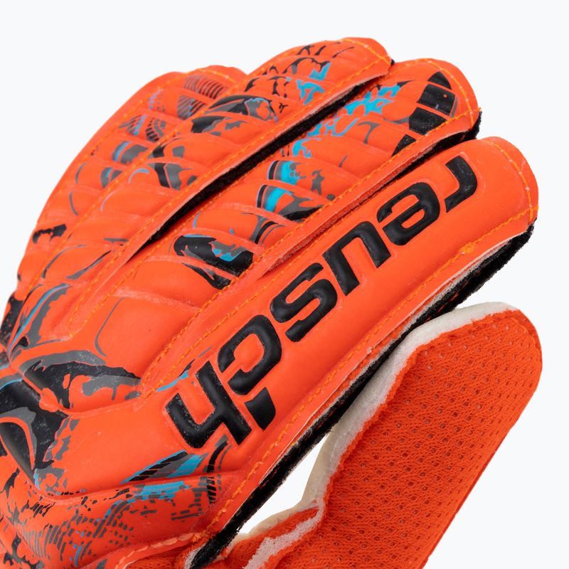 Reusch Attrakt Solid Junior children's goalkeeper gloves red 5372515-3334 3