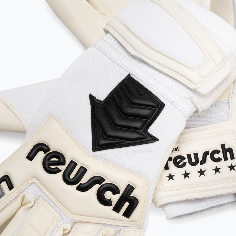 Reusch Legacy Arrow Silver goalkeeper gloves white 5370204-1100 4