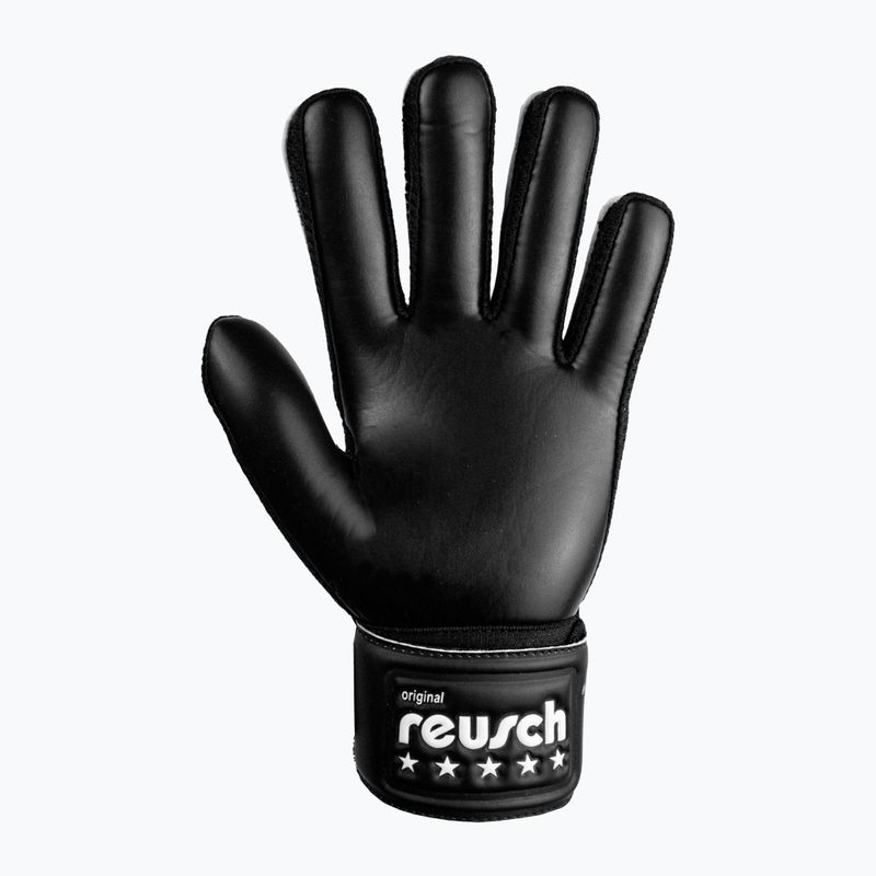 Reusch Legacy Arrow Solid Junior children's goalkeeper gloves black 5372504-7700 6