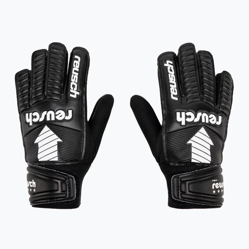 Reusch Legacy Arrow Solid Junior children's goalkeeper gloves black 5372504-7700