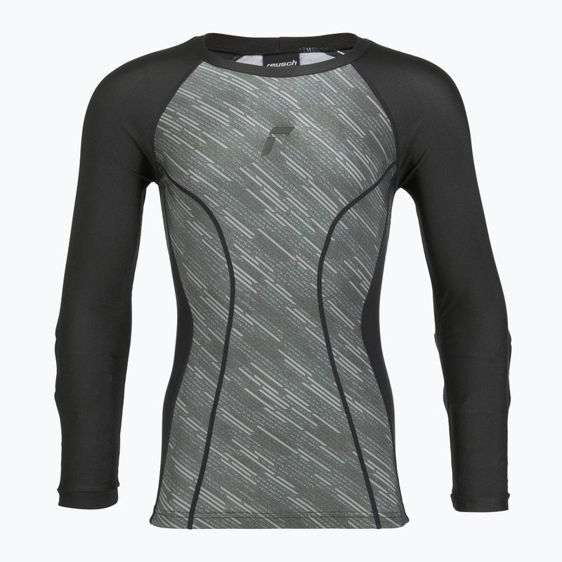 Goalkeeper's longsleeve Reusch Padded Eco Undershirt black/desert green