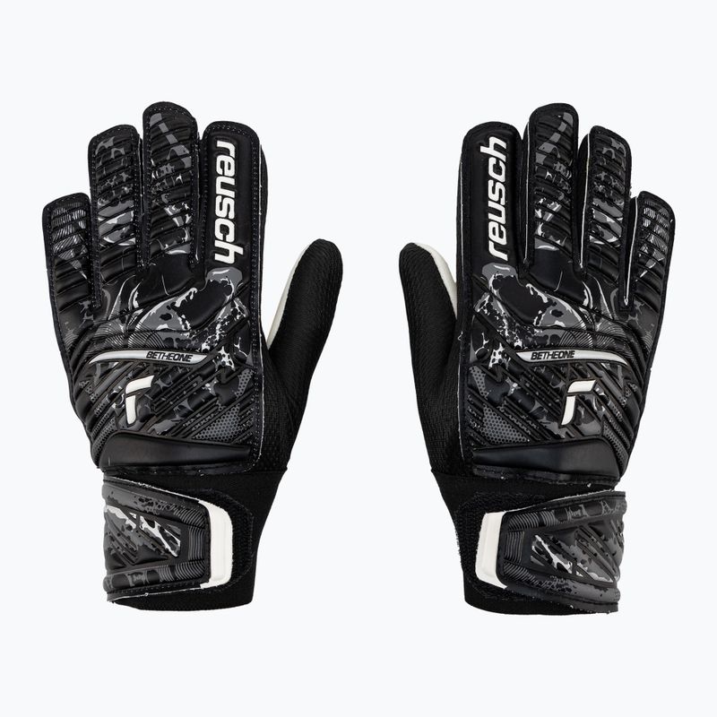 Reusch Attrakt Starter Solid Junior children's goalkeeper gloves black 5372514-7700