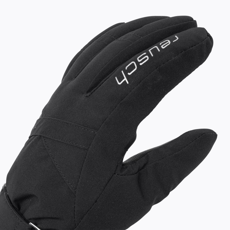 Women's ski glove Reusch Helena R-Tex Xt black/silver 5