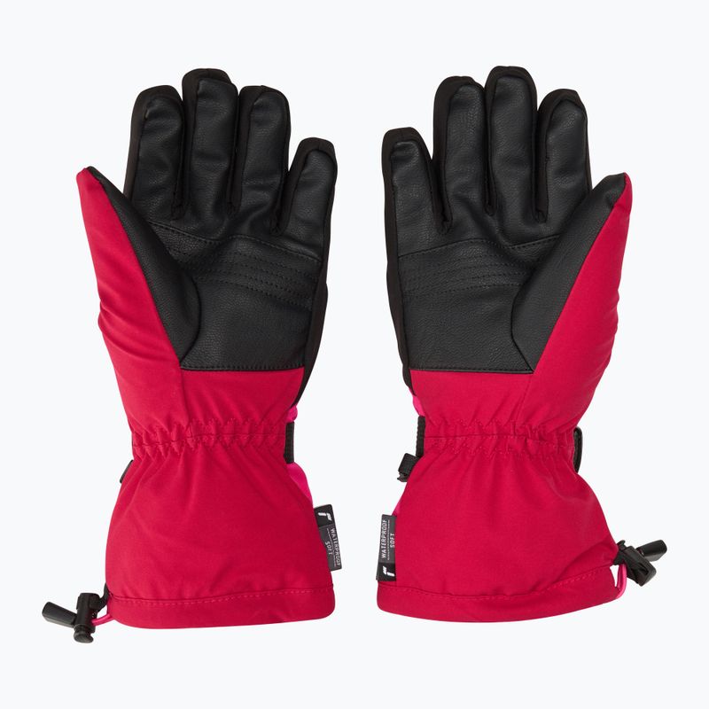 Children's ski gloves Reusch Lando R-TEX XT cerise/pink glo 3