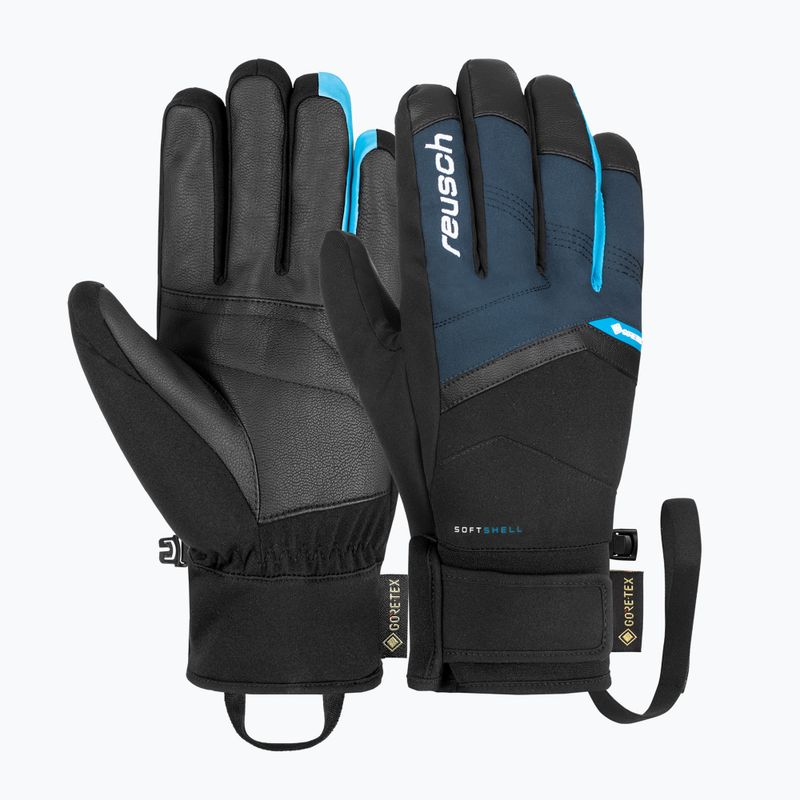 Ski glove Reusch Blaster Gore-Tex dress blue/black 5