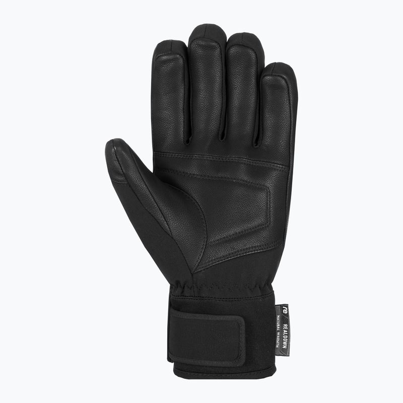 Ski gloves Reusch Down Spirit GORE-TEX SC black/silver 3