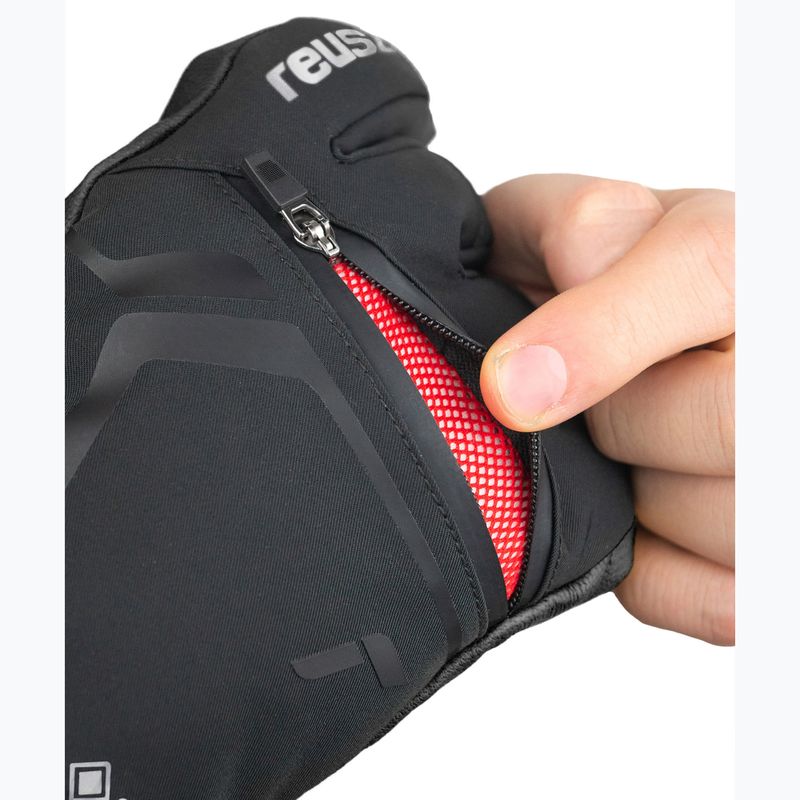 Ski gloves Reusch Down Spirit GORE-TEX SC black/silver 6