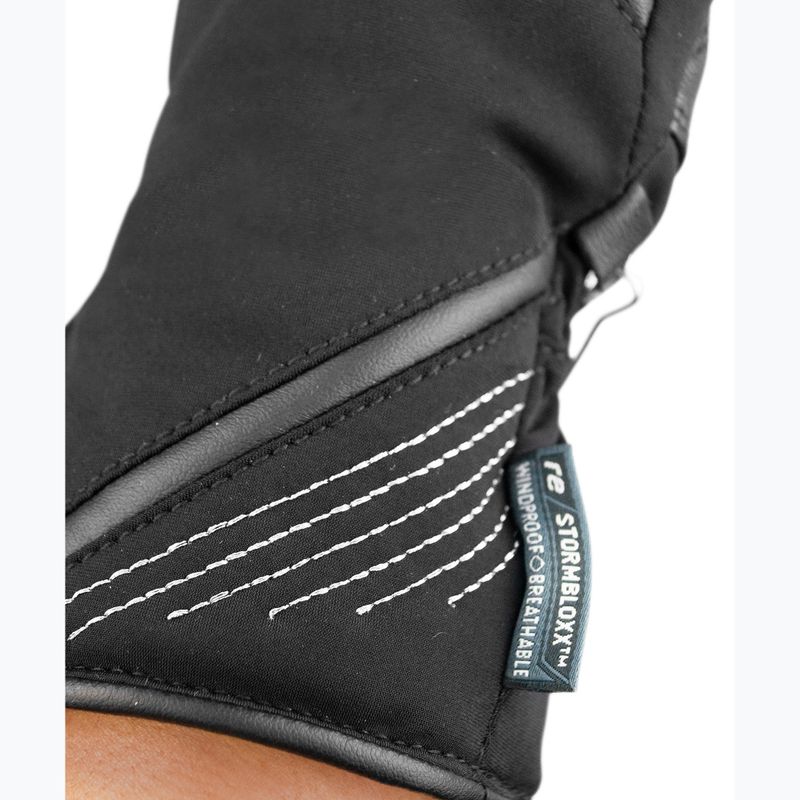 Women's ski gloves Reusch Lore Stormbloxx black/silver 6