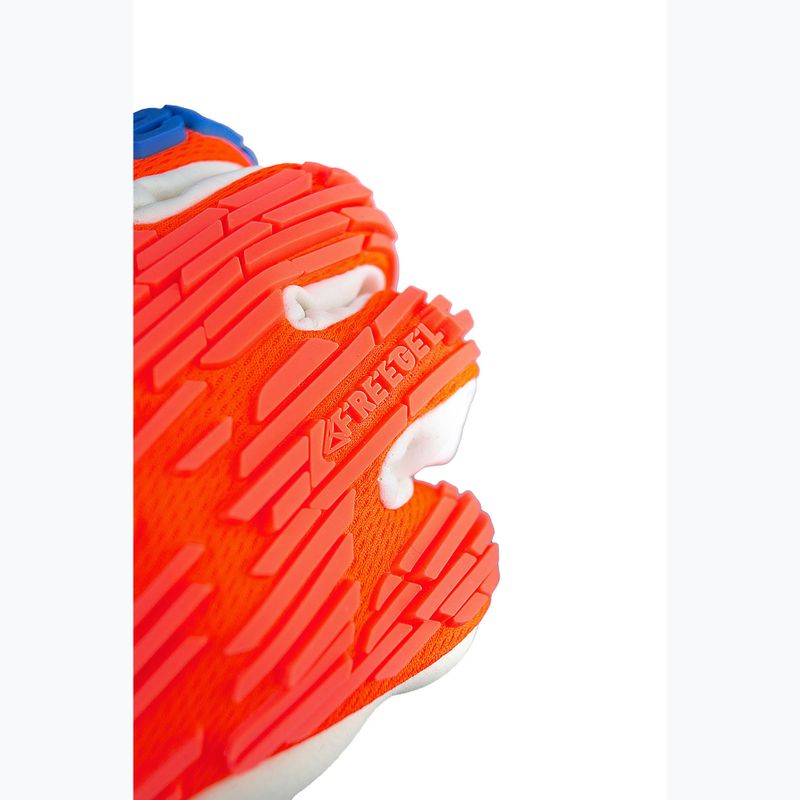 Reusch Attrakt Gold X Freegel goalkeeper glove hyper orange/electric blue 6