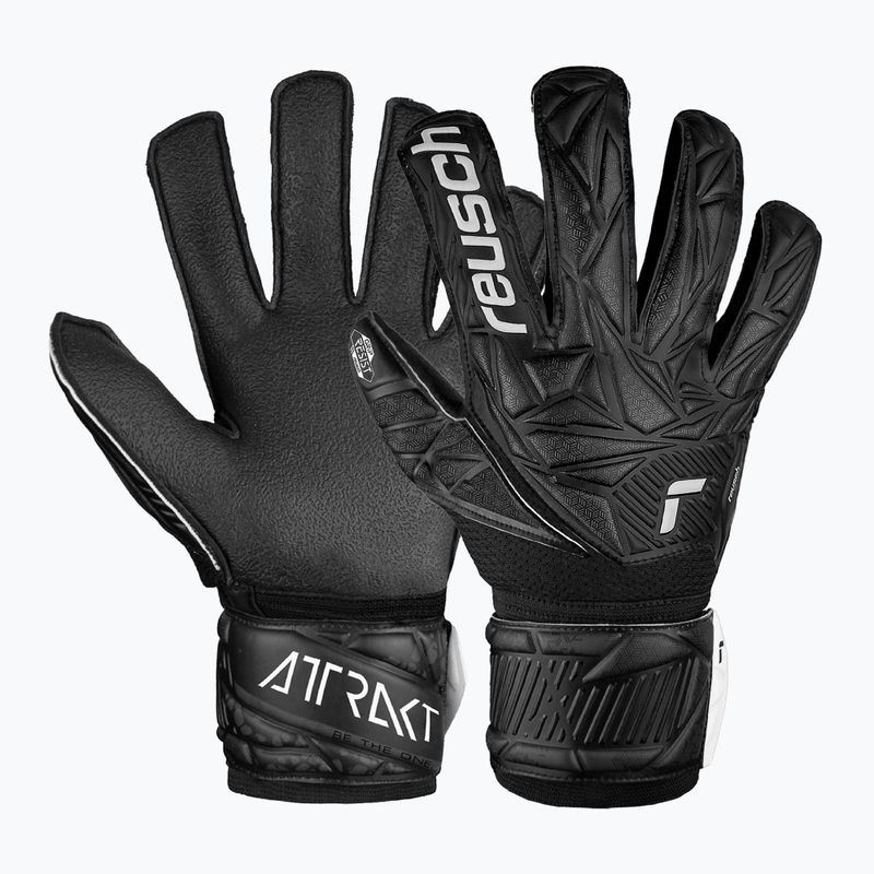 Reusch Attrakt Resist goalie gloves black