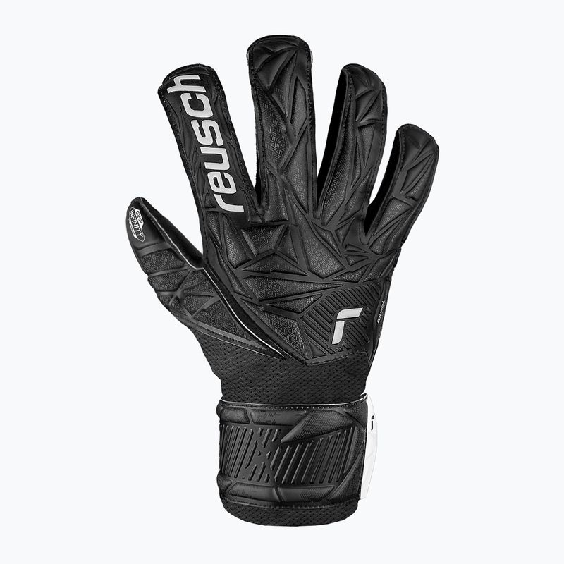 Reusch Attrakt Infinity Junior children's goalkeeping gloves black 2